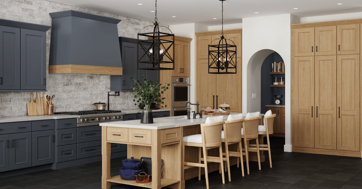 Kitchen with Center Island Bar Kitchen with Center Island Bar